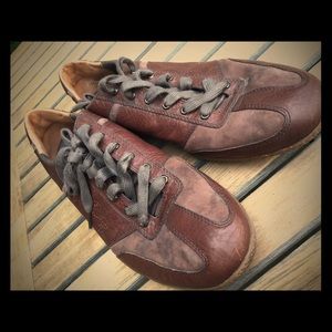 Lacoste Octopi Shoes Mens Brown Size US12 Leather